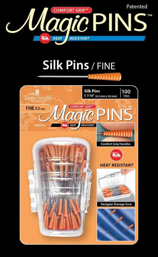 Magic Pins Silk Fine 100pcs