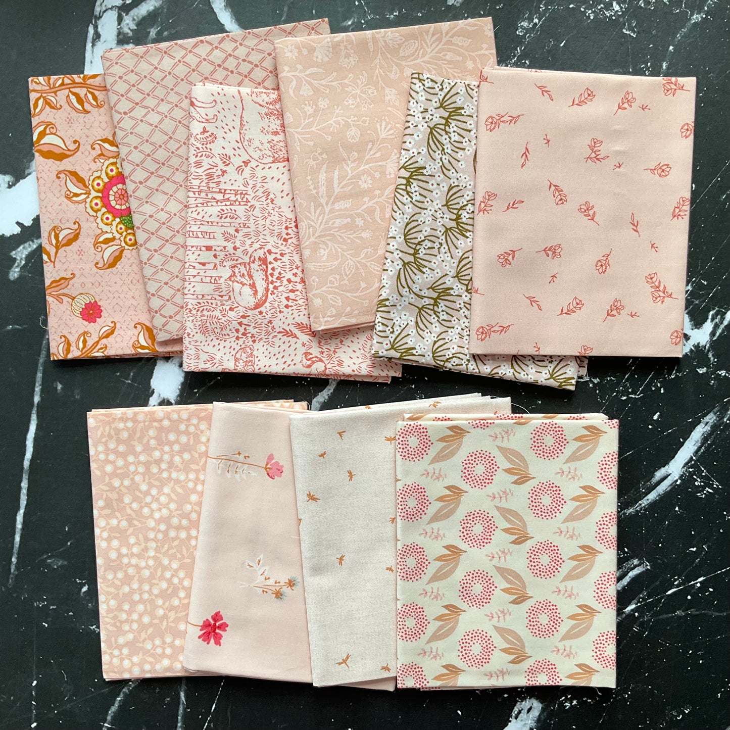 Art Gallery Fabrics : Curated Fat Quarter Bundle : Blush Baby