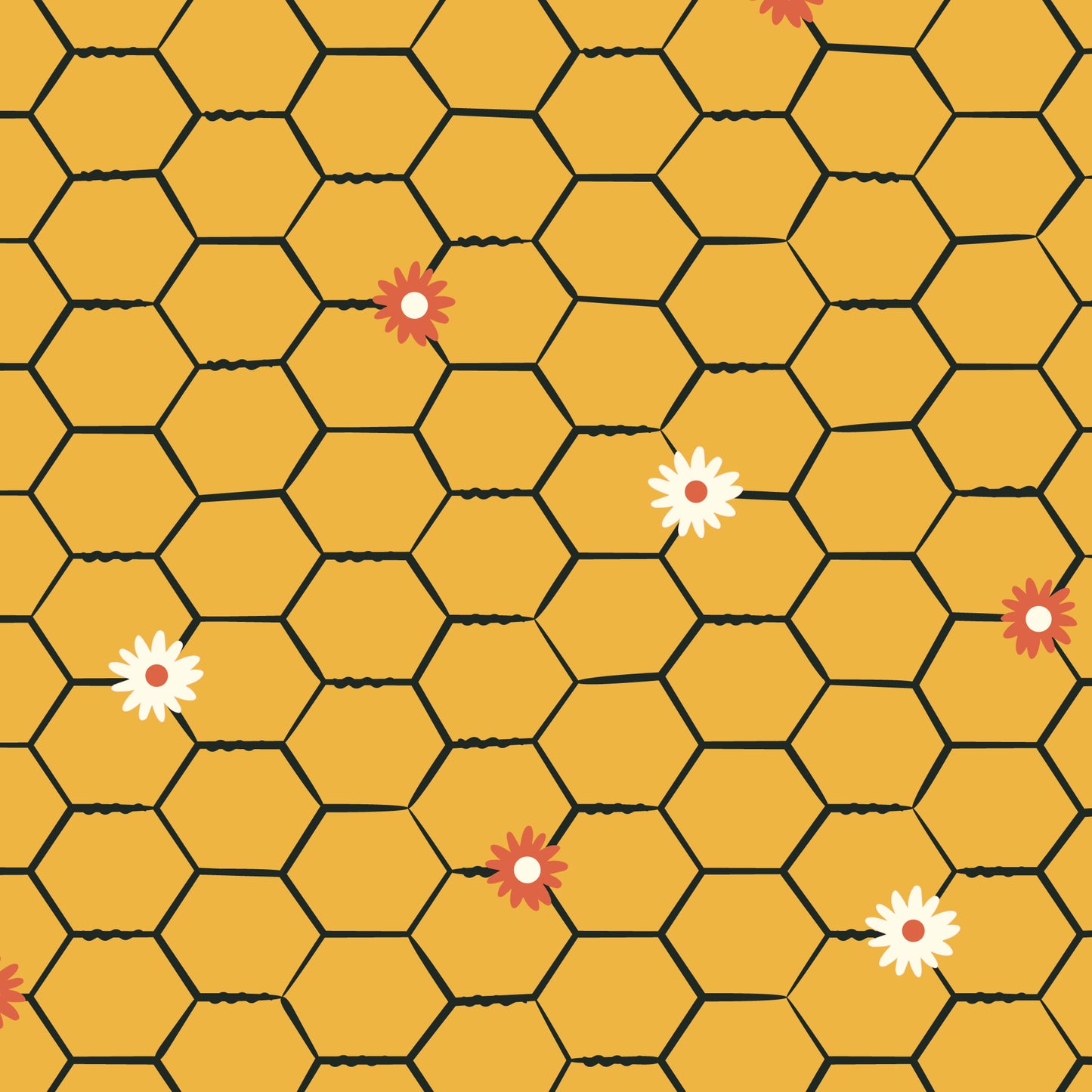 Homestead Haven by Shelby Warwood: Floral Chicken Wire Yellow 227919 (Estimated Arrival Feb. 2025)