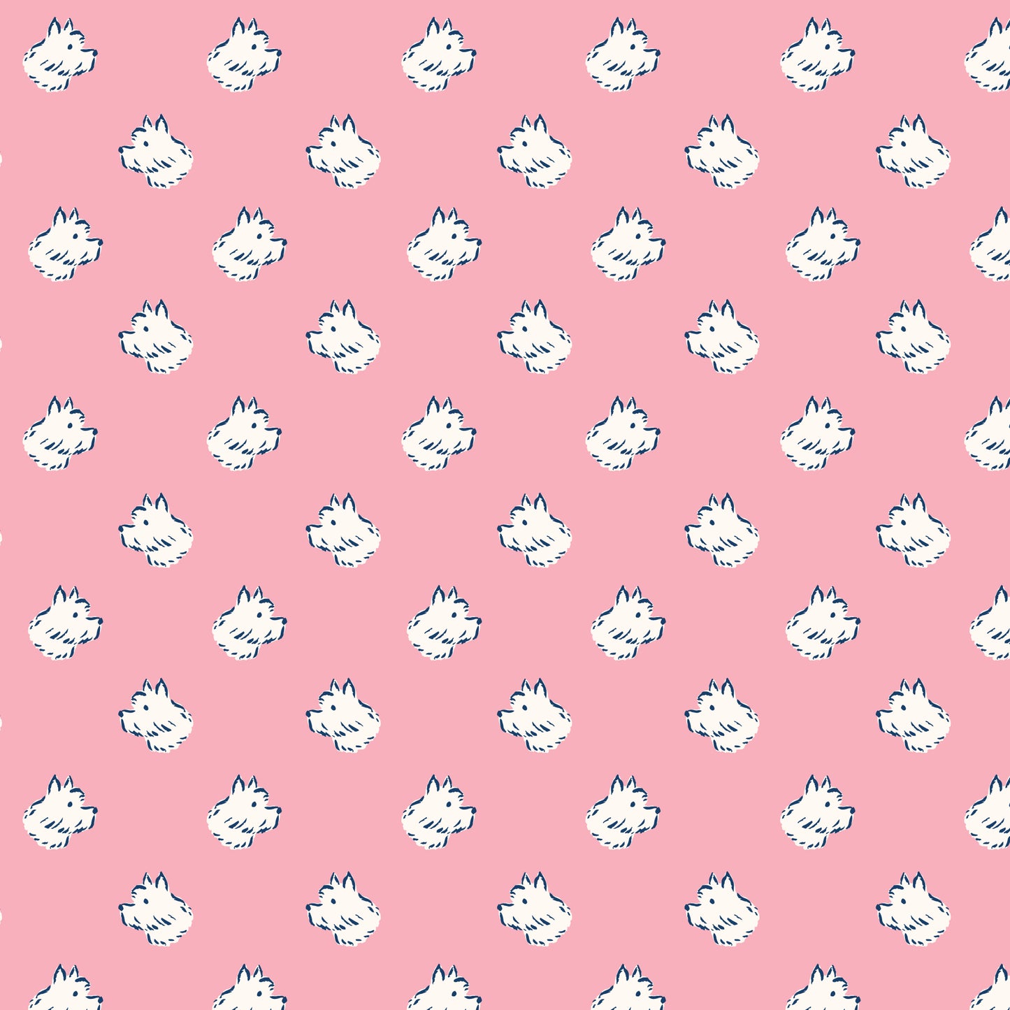 Summer's End by Emily Taylor : Polka Dot Dog Pink 229736