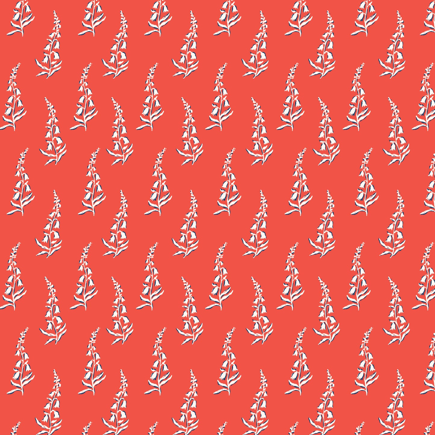 Summer's End by Emily Taylor : Fox Glove Love Red 229748