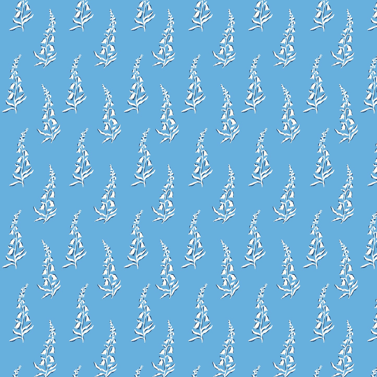 Summer's End by Emily Taylor : Fox Glove Love Blue 229749
