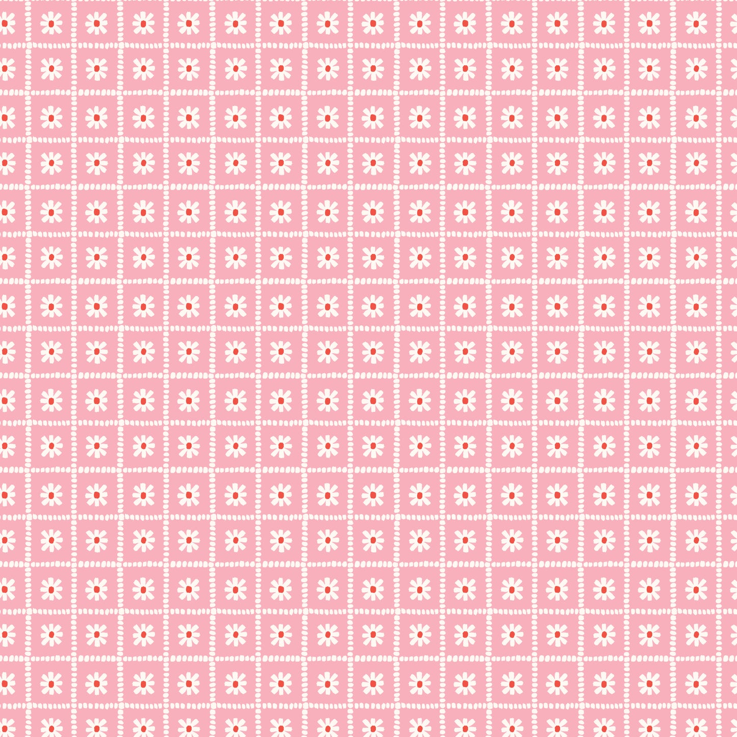 Summer's End by Emily Taylor : Square Dance Daisy Pink 229751