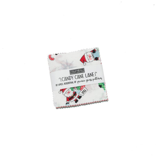 Candy Cane Lane by April Rosenthal : Mini Charm Pack