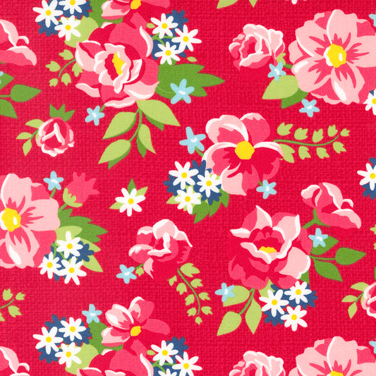 Berry Basket by April Rosenthal  - Big Blooms - Cranberry 24150 12