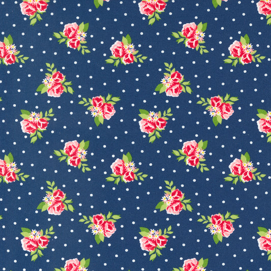 Panier de baies d'April Rosenthal - Petites fleurs - Myrtille 24152 14