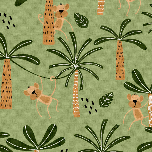 Wild Safari by JJ House Design : Fabric Bundles Including Soft Book Panel