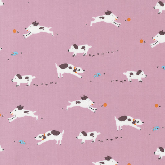 Pips by Aneela Hoey - Pips Puppy Dogs Tails Foxglove 24592 13