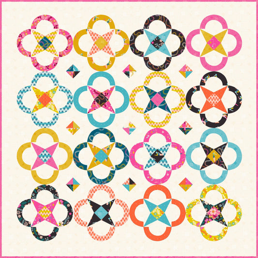 Pre-Order Pivot by Rashida Coleman Hale -  Where Flowers Bloom Quilt Kit