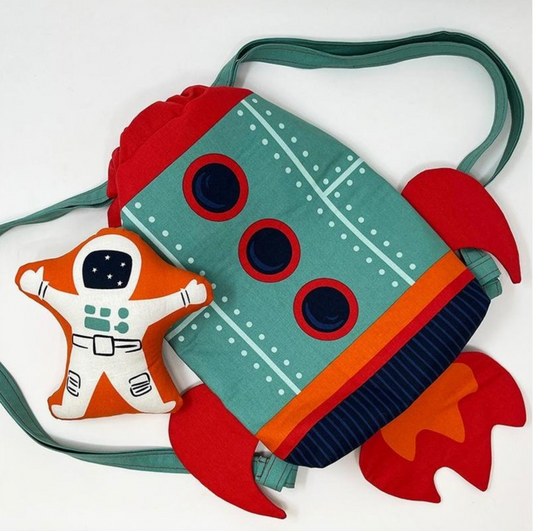 321 Blast Off by Stacy Iest Hsu : Backpack Panel Multi 20957 11