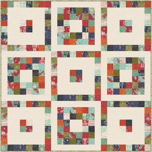321 Blast Off by Stacy Iest Hsu : Jelly Squares Quilt Kit