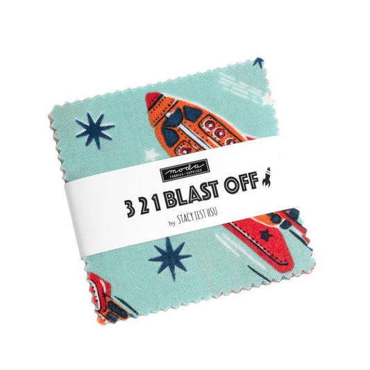 321 Blast Off by Stacy Iest Hsu : Mini Charm Pack