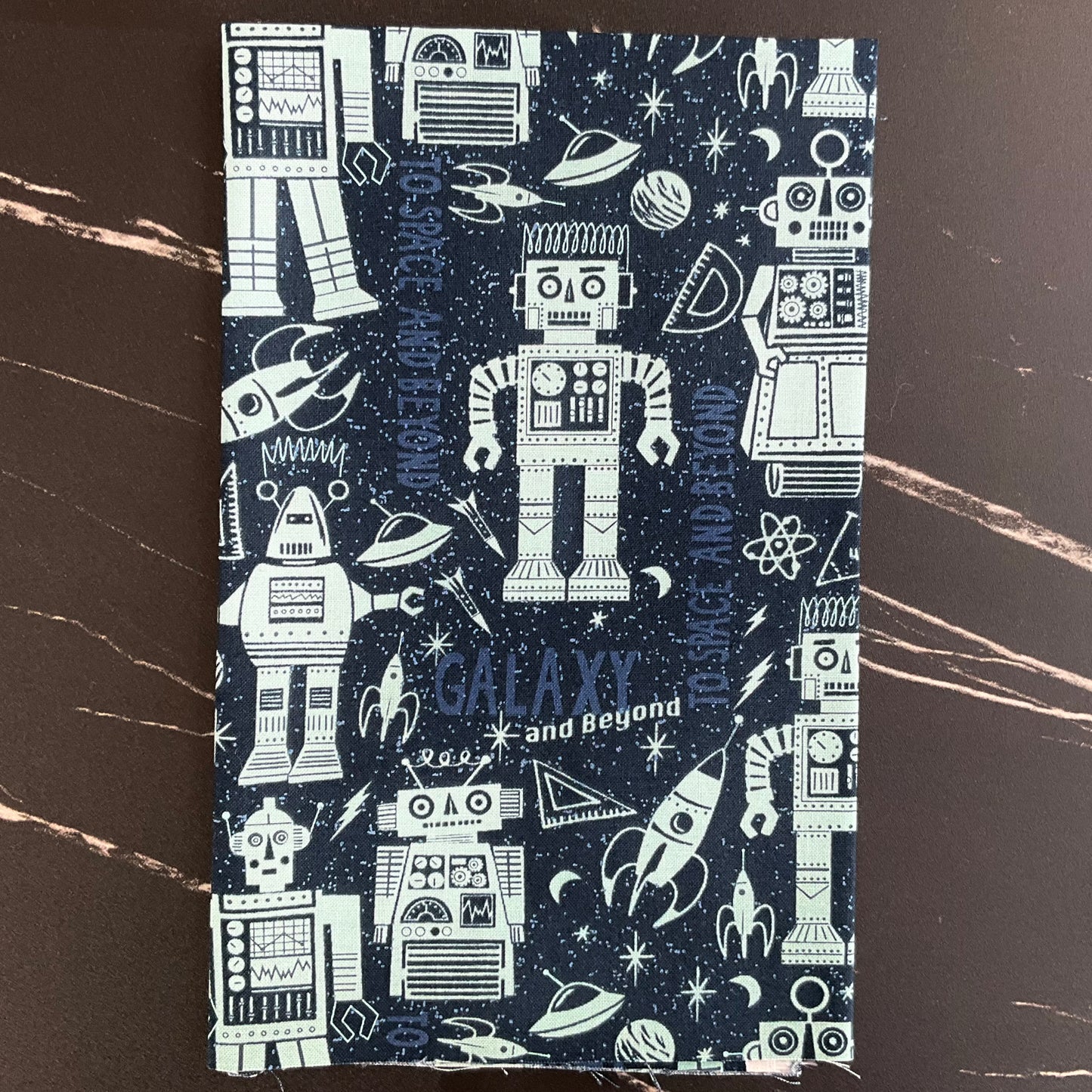 321 Blast Off by Stacy Iest Hsu : Fabric Bundles + Space Square Panel Multi 20956 11