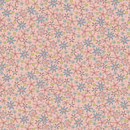 Simply Be by Anni Downs : Flower Field Pink  3323-22