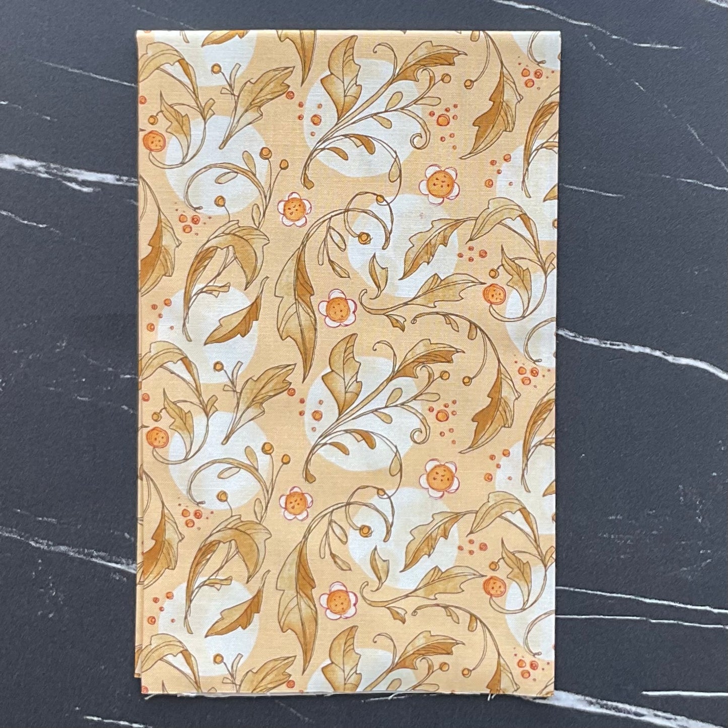 Forest Frolic by Robin Pickens for Moda - Swirly Leaves - Butterscotch 48741 13