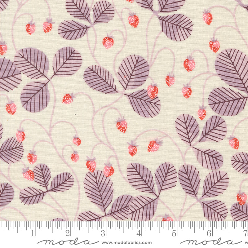 Love Letter by Lizzy House : Virginia Strawberries Eggshell 37124 11