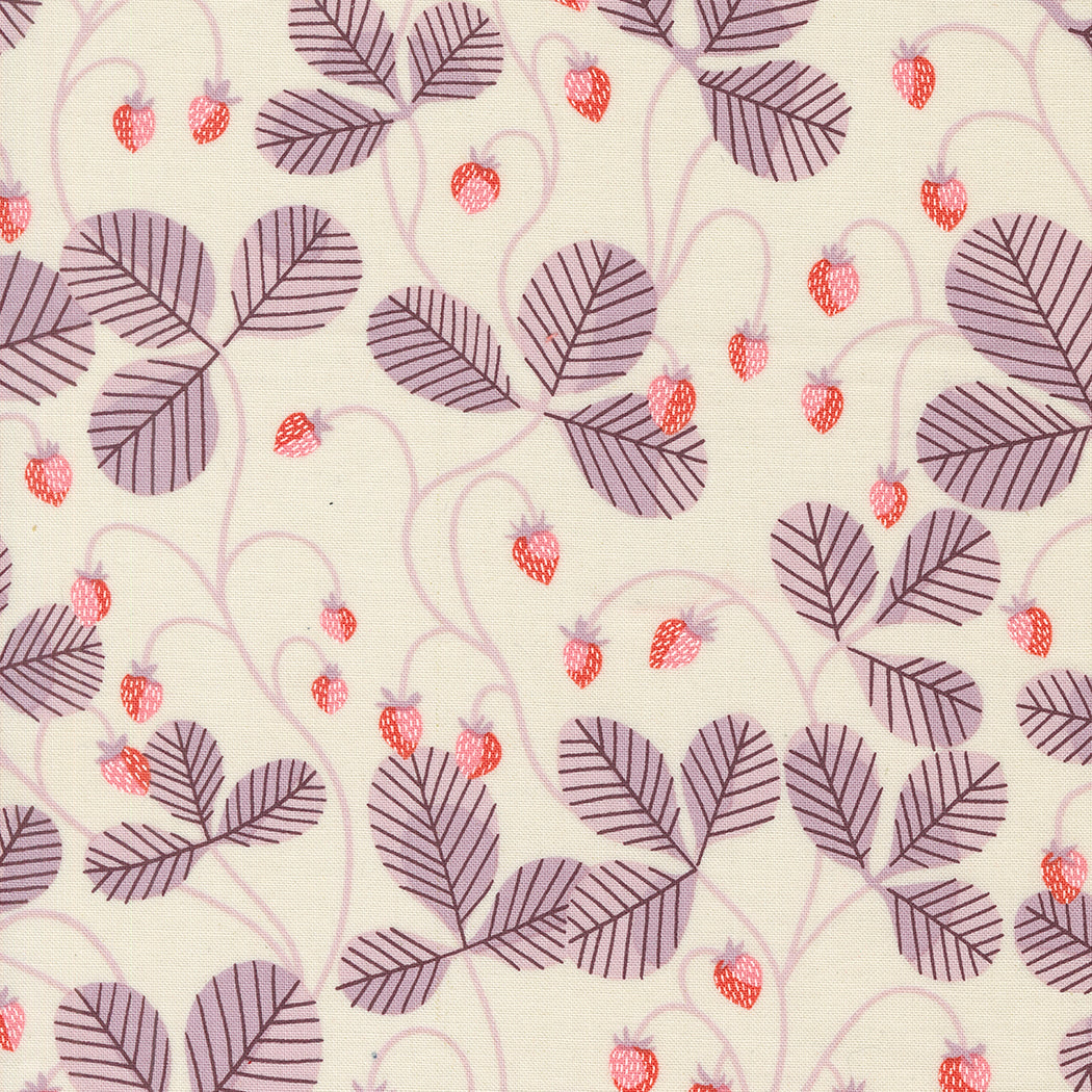 Love Letter by Lizzy House : Virginia Strawberries Eggshell 37124 11