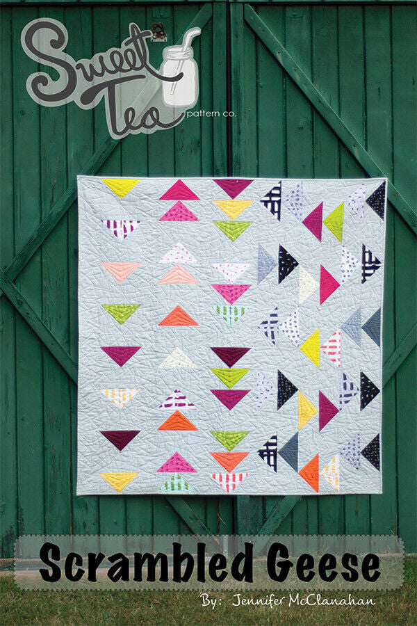 Scrambled Geese Quilt Pattern by Jennifer McClanahan