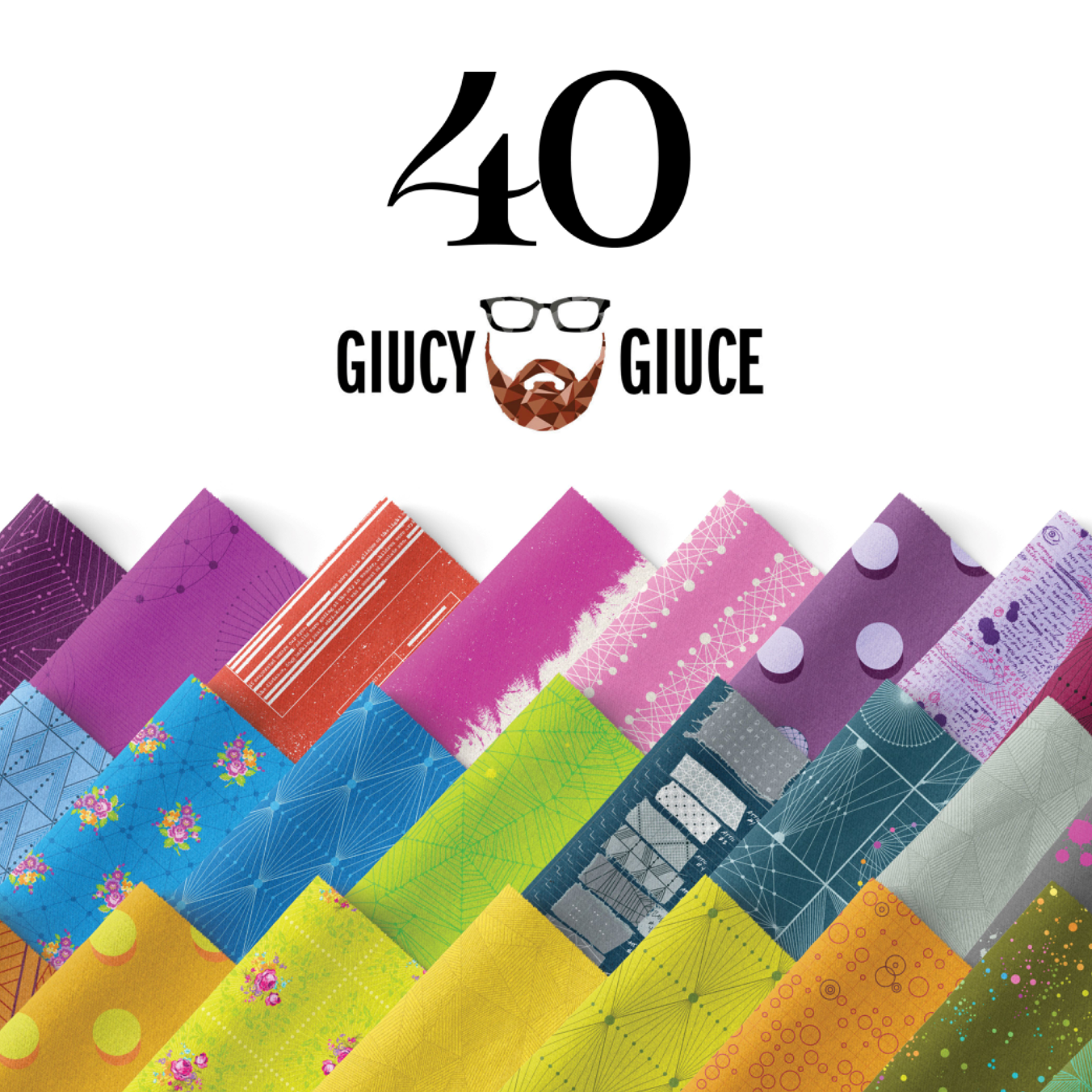 40 by Giucy Giuce : Charm Pack