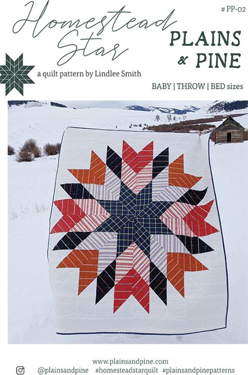 Warp & Weft ooh Lucky Lucky by Alexia Marcelle Abegg : Homestead Star Quilt Kit (Estimated Arrival Mar. 2025)