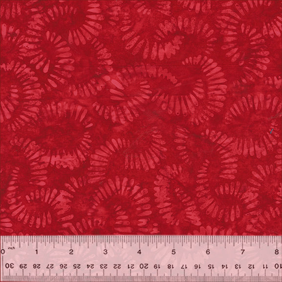 Splendor Quiltessentials 7 Batiks par Anthology Fabrics : Citrus Slice Apple 440Q-1