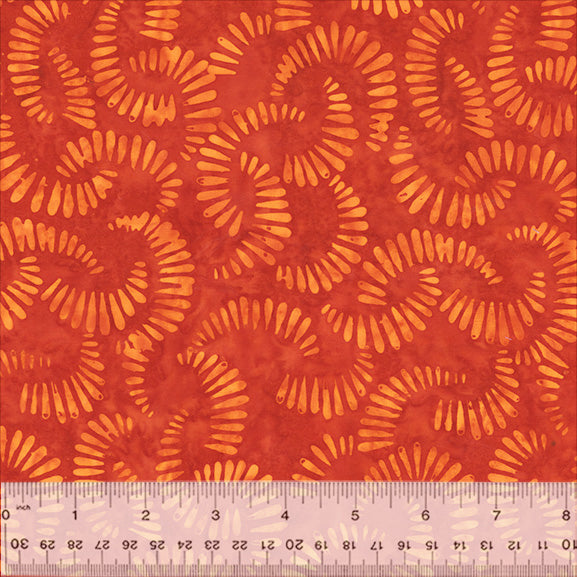 Splendor Quiltessentials 7 Batiks par Anthology Fabrics : Marmelade de tranches d'agrumes 440Q-3