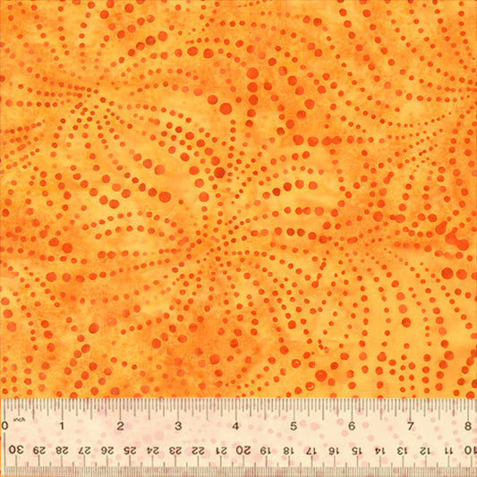 Splendor Quiltessentials 7 Batiks by Anthology Fabrics :  Fireworks Citrus 441Q-3