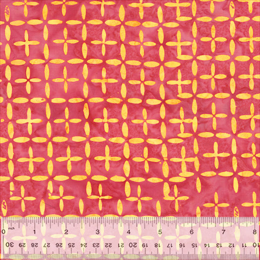 Splendor Quiltessentials 7 Batiks by Anthology Fabrics :  Intersection Punch 442Q-2