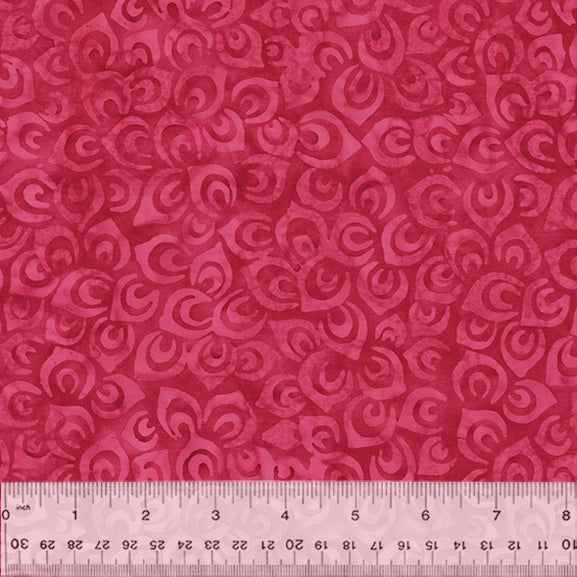 Splendor Quiltessentials 7 Batiks by Anthology Fabrics :  Petals Pink 448Q-1