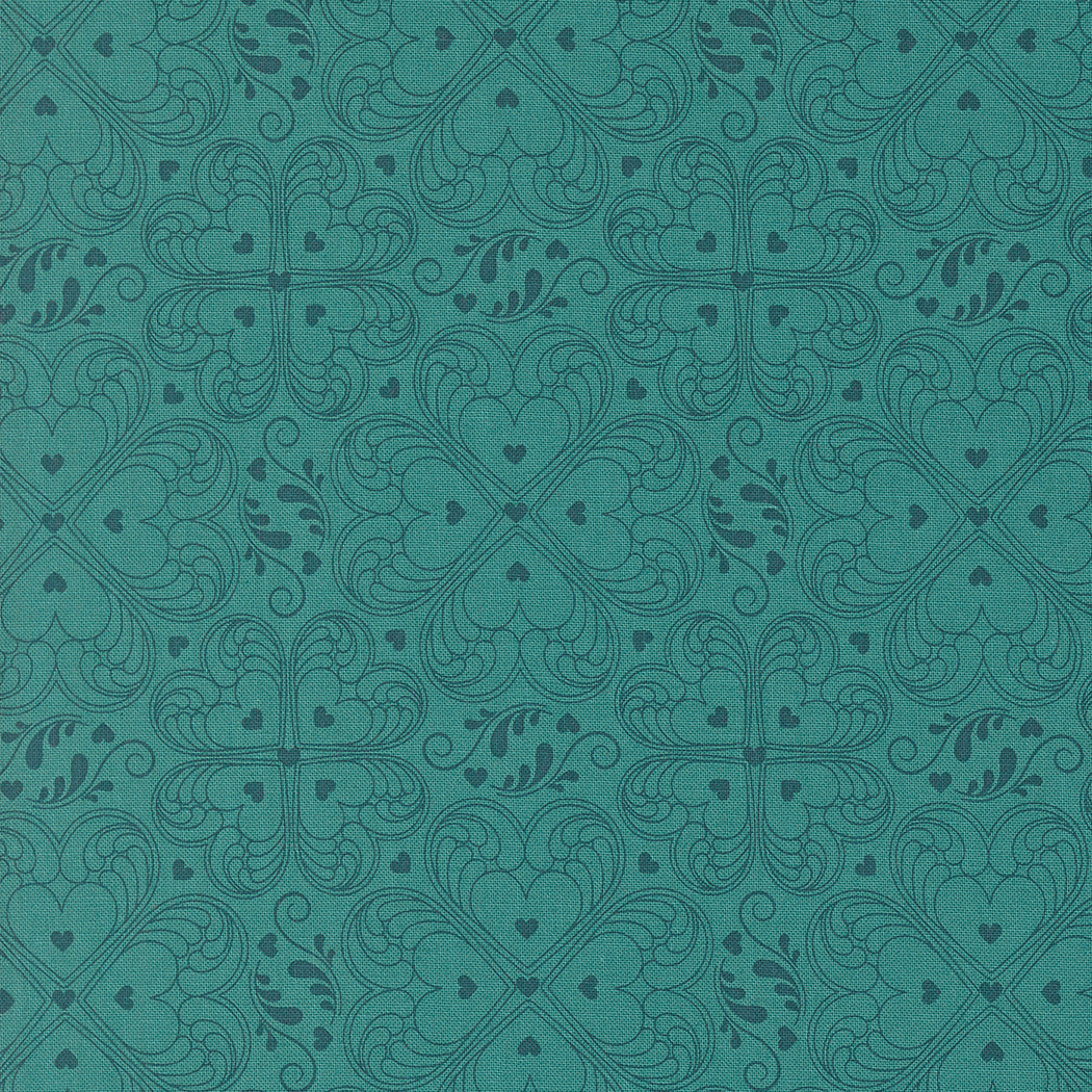 Legendary Love by Sarah Thomas of Sariditty  : Valentine Damask Aqua 45054 13  (Estimated Arrival Mar. 2025)