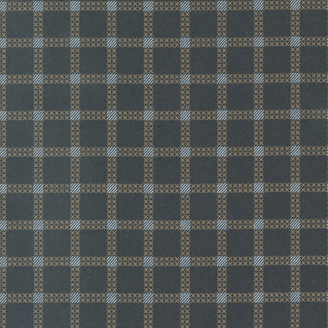 Dawn On The Prairie by Fancy That Design House - Stitch Check - Charcoal Night 45575 19
