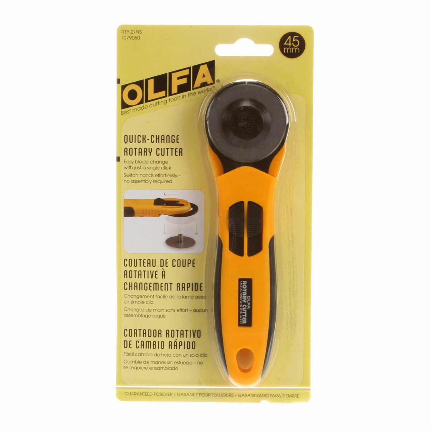 45mm Quick Change Rotary Cutter # RTY2NS - Special Order