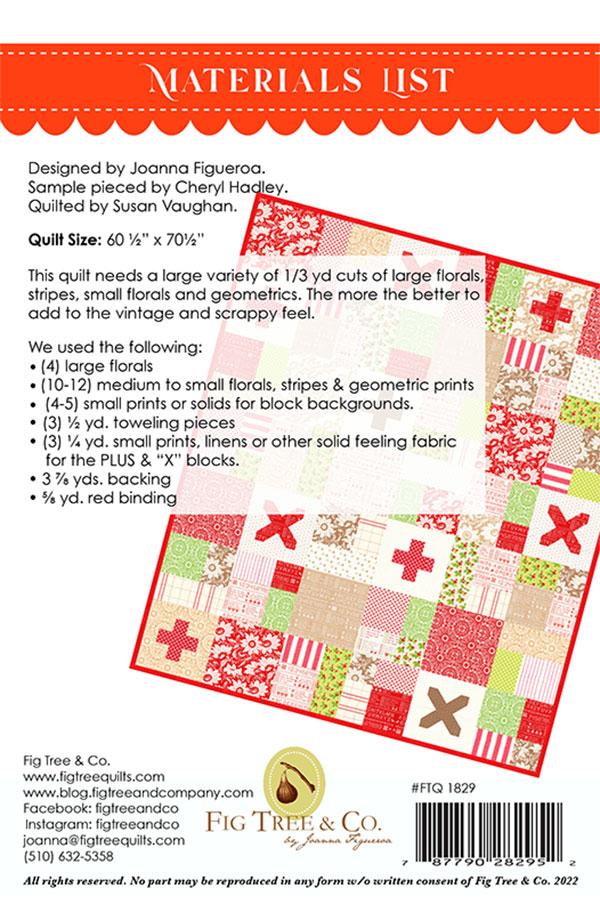 Denim & Daisies by Fig Tree & Co. : Vintage Scrapworks Quilt Kit (Estimated Ship Date Aug. 2024) (Estimated Ship Date Aug. 2024)