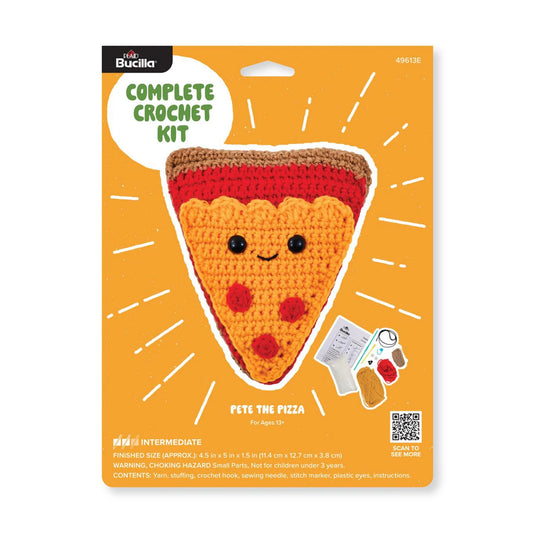Bucilla Amigurumi Kit  Pete the Pizza - Special Order