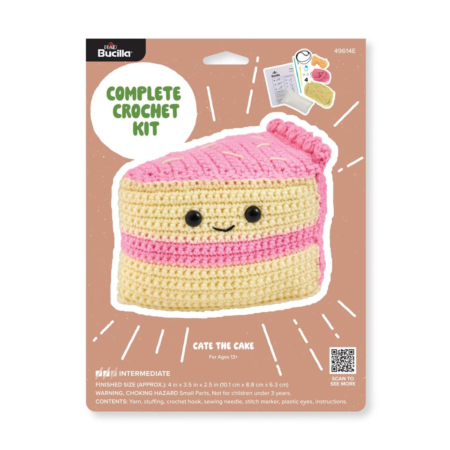 Bucilla Amigurumi Kit  Kate the Cake - Special Order