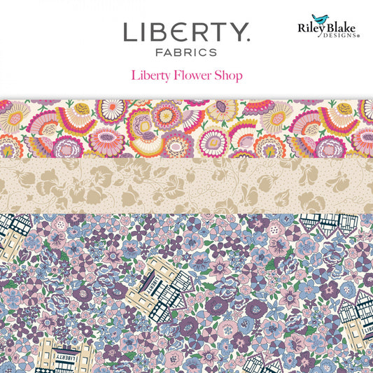 Liberty Flower Shop by Liberty Fabrics Collection - 5” Charm Pack (Expected March 2025)