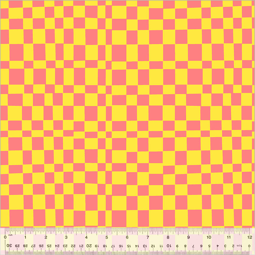 Kaleidoscope by Annabel Wrigley : Checker Glow Limeade : 54120D-13 (Estimated Ship Date Sept. 2024)
