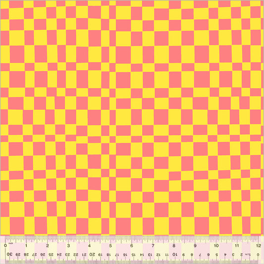 Kaleidoscope by Annabel Wrigley : Checker Glow Limeade : 54120D-13 (Estimated Ship Date Sept. 2024)