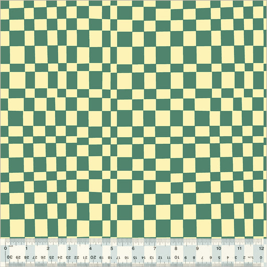 Kaléidoscope par Annabel Wrigley : Checker Agave Vanilla Custard : 54120D-2
