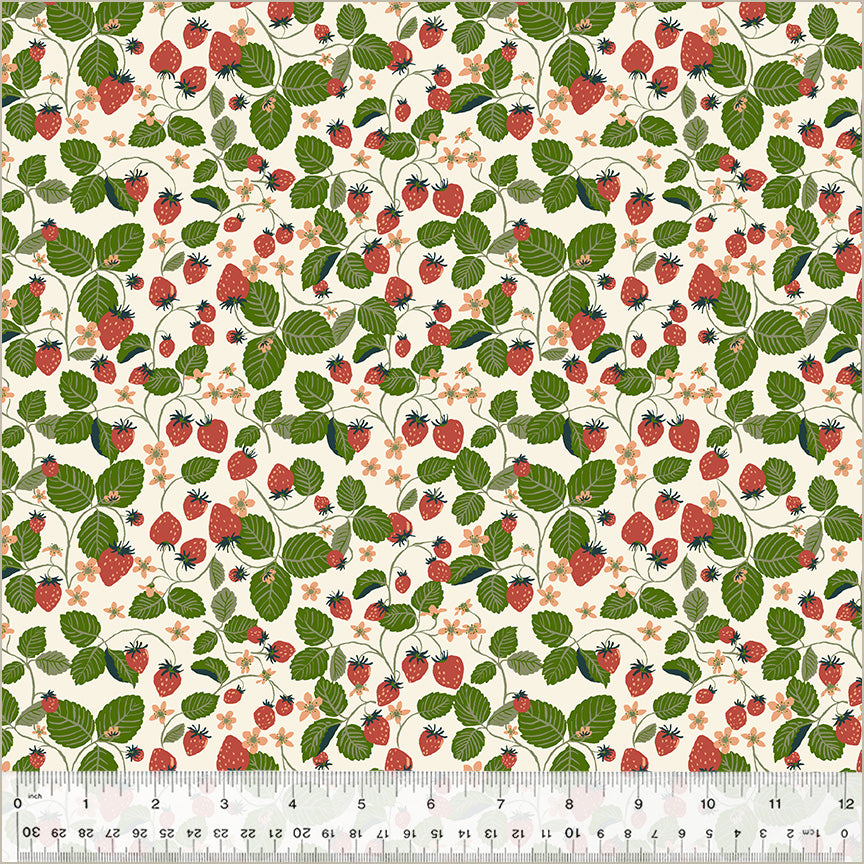 Under the Canopy by Jennifer Moore : Strawberry Fields Ivory 54297-7 (Estimated Arrival Nov.2024)