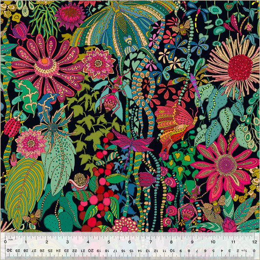 Twilight by Sally Kelly : CANVAS Twilight Dance Black 54313C-1