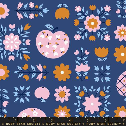 Lil par Kimberly Kight - Pommes Calico Bluebell RS3054 13