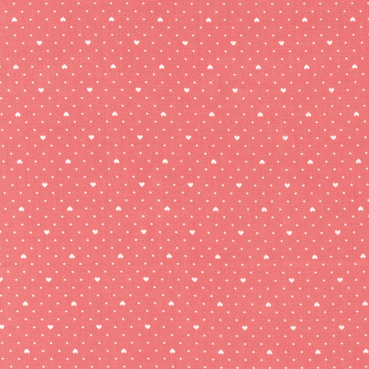 Lighthearted par Camille Roskelley pour Moda - Heart Dot Pink 55298 15