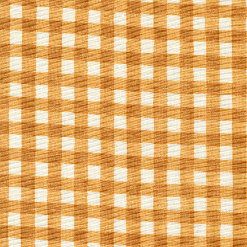 Harvest Wishes by Deb Strain - Fall Gingham - Light Pumpkin 56065 18