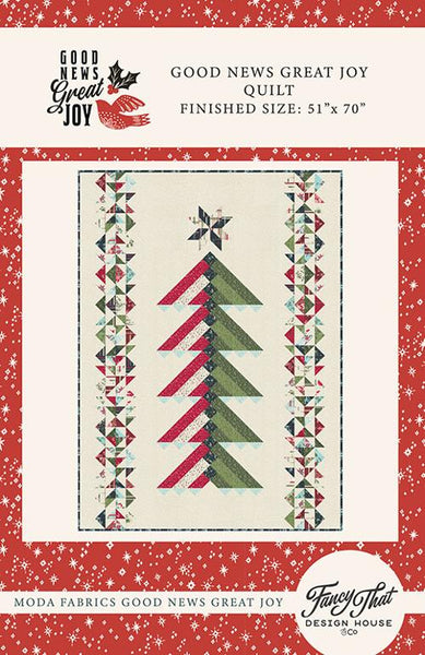 Good News, Great Joy Quilt Kit by Fancy That Design House