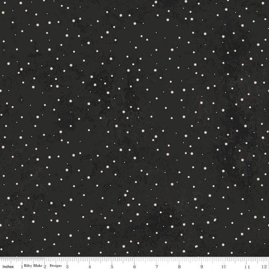 Kringle by Teresa Kogut : Polka Dots : Charcoal