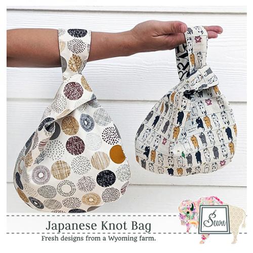 Japanese Knot Bag by Sewn Wyoming
