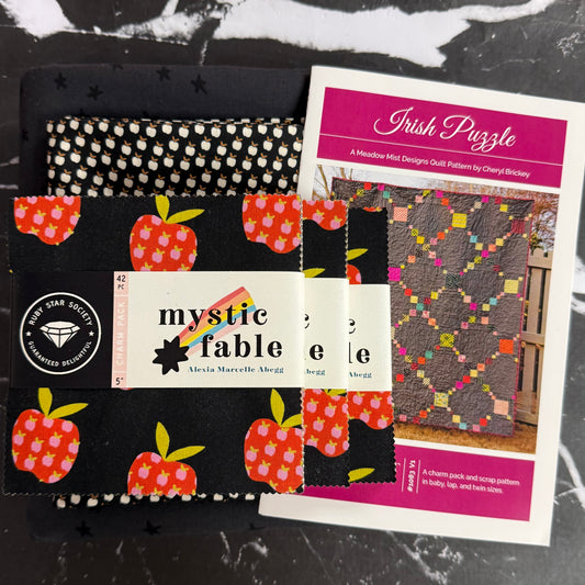 Mystic Fable by Alexia Abegg : Irish Puzzle Quilt Kit