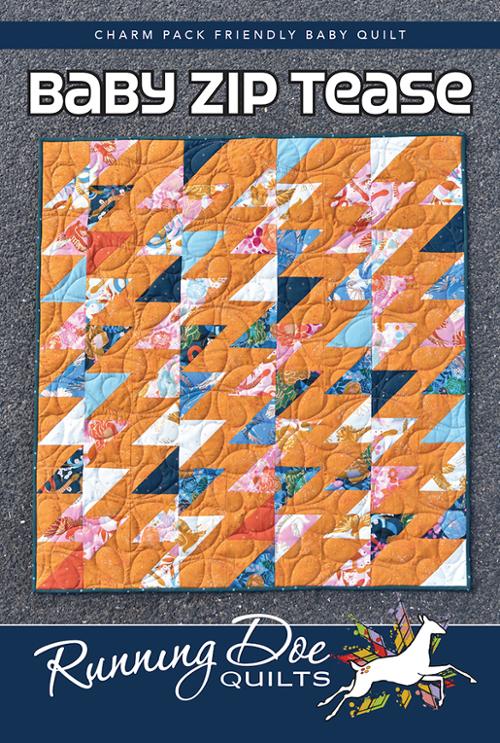 Baby Zip Tease Pattern by Running Doe Quilts