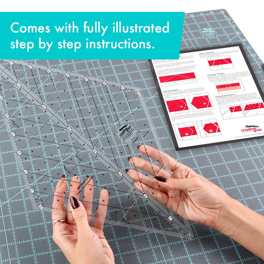 60 Degree Diamond Ruler CGR60DIA